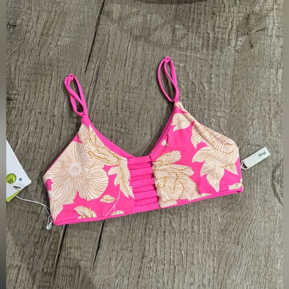 Maaji Radiant Pink Praia Reversible Bikini Top. - Picture 3 of 6